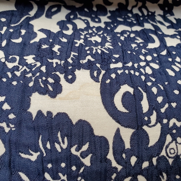 Sachin + Babi Vespertine Hi - Lo Navy and White Skirt Sz 0P - Picture 5 of 5